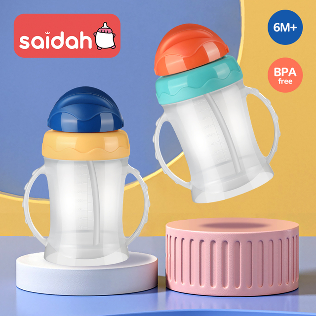 Colorful baby training sippy cup