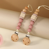 Soft, Safe, Eco-Friendly Multipurpose Pacifier & Teether Chain