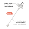 Replacement Duckbill Teats (Nipples) for Pigeon Wide Neck Bottles (5.0 cm) - Baby Bottle Spare Parts