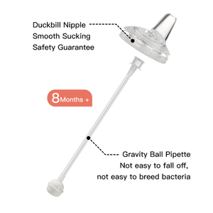 Replacement Duckbill Teats (Nipples) for Pigeon Wide Neck Bottles (5.0 cm) - Baby Bottle Spare Parts