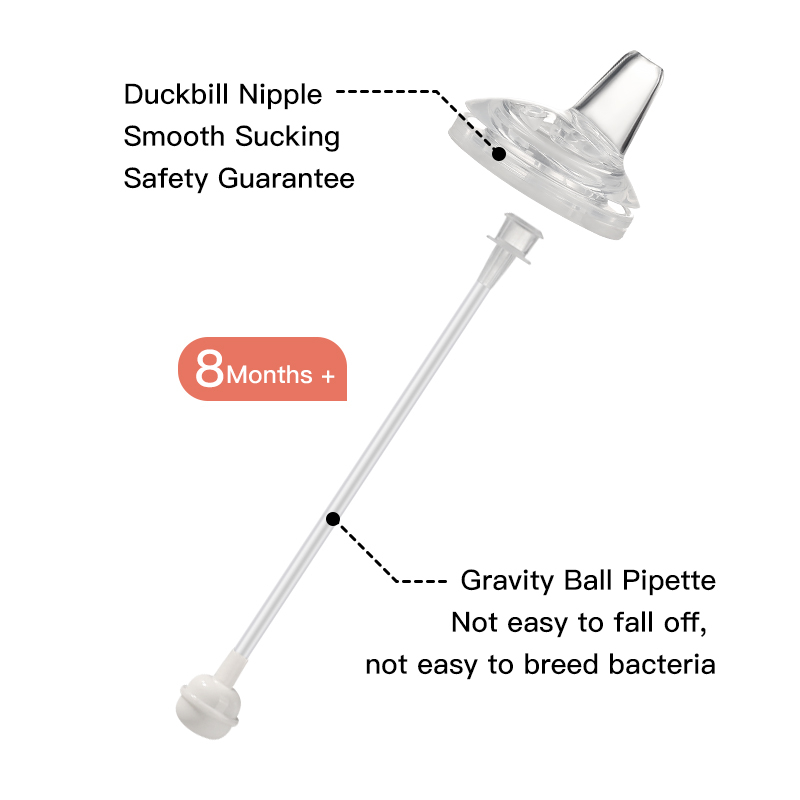 Replacement Duckbill Teats (Nipples) for Pigeon Wide Neck Bottles (5.0 cm) - Baby Bottle Spare Parts