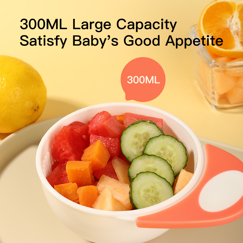1-Minute Homemade Baby Food: Easy Manual Grinding Bowl for Fruits & Veggies