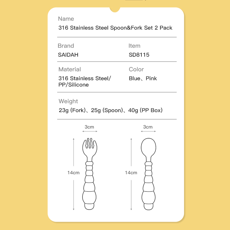 Spoon parameters