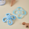 Removable Petal Shape Soft Liquid Silicone Rubber Silicone Youngsters Teether Ball - Hand Grip & Teething Toy For Baby