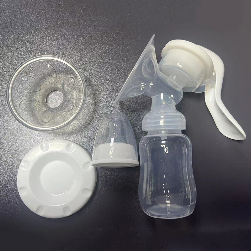 Standard Neck Eco-Safe Portable Breast Pump | BPA-Free Silicone & PP Massage Pump for New Moms And Infants