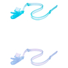 Baby Pacifier Clip Holder with Silicone Beads & Alligator Clip - BPA-Free, Anti-Drop Pacifier Leash (0-24M)