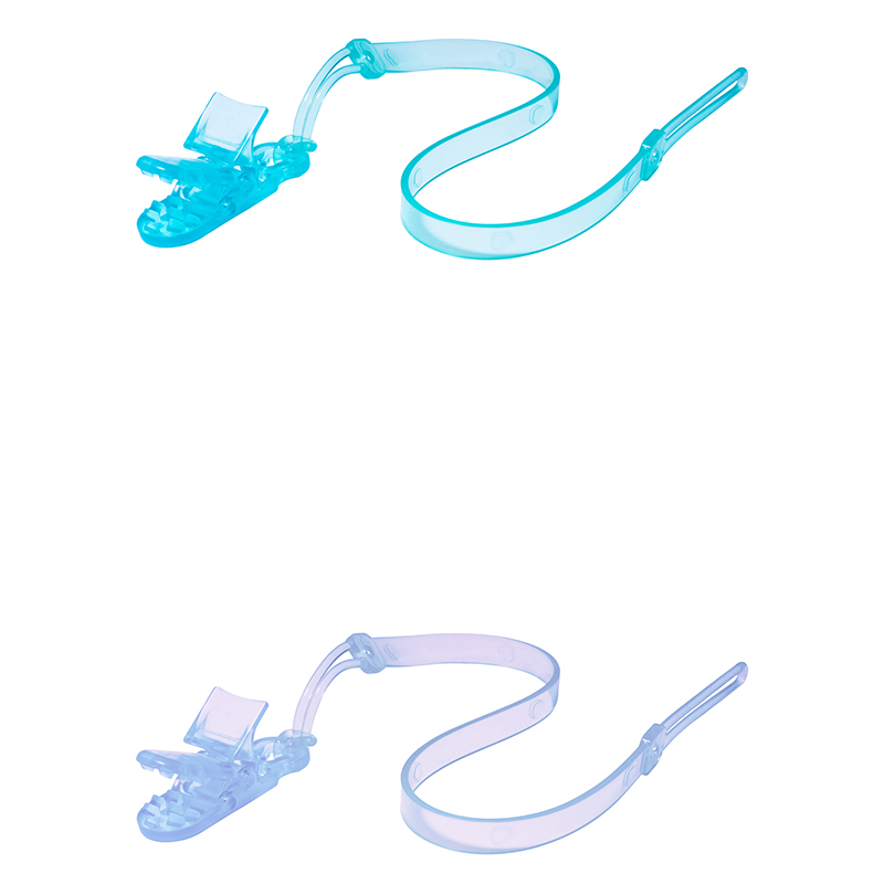Baby Pacifier Clip Holder with Silicone Beads & Alligator Clip - BPA-Free, Anti-Drop Pacifier Leash (0-24M)