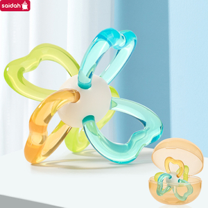 Petal Grip Baby Teether Ball - Soothing, Sensory Chew Toy with Easy Hold (BPA-Free)