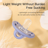 NEW Teddy Bear Baby Pacifier - 24H Orthodontic Soother, Nano-Silver Medical Silicone Set for Newborns w/ Travel Case