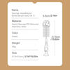 [Nylon | Sponge] Nylon | Sponge Brush With Suction Cup, Feeding Bottle Pacifier Brush Set