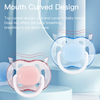 Orthodontic Newborn Pacifier & Teether | BPA-Free PCTG & Food Grade Silicone | EN1400 Certified | 0-24M Soothing Nipple for Infant Mood Relief