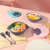 Double-Layer Divided Baby Food Bowl - Prevent Flavor Mixing - BPA Free PP