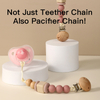 Soft, Safe, Eco-Friendly Multipurpose Pacifier & Teether Chain