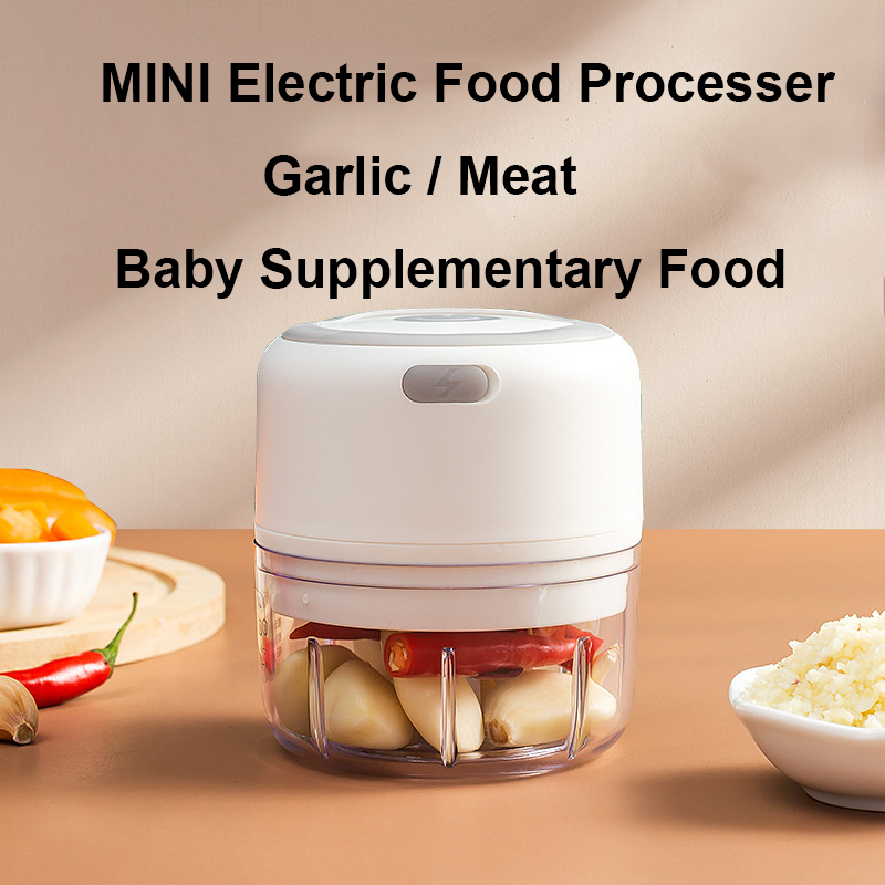 Portable Rechargeable Safe Wireless Baby Food Blender