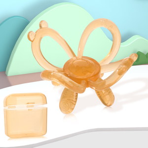 BPA-Free Petal Hand Grip Teether Ball - Gentle on Gums & Perfect for Little Hands