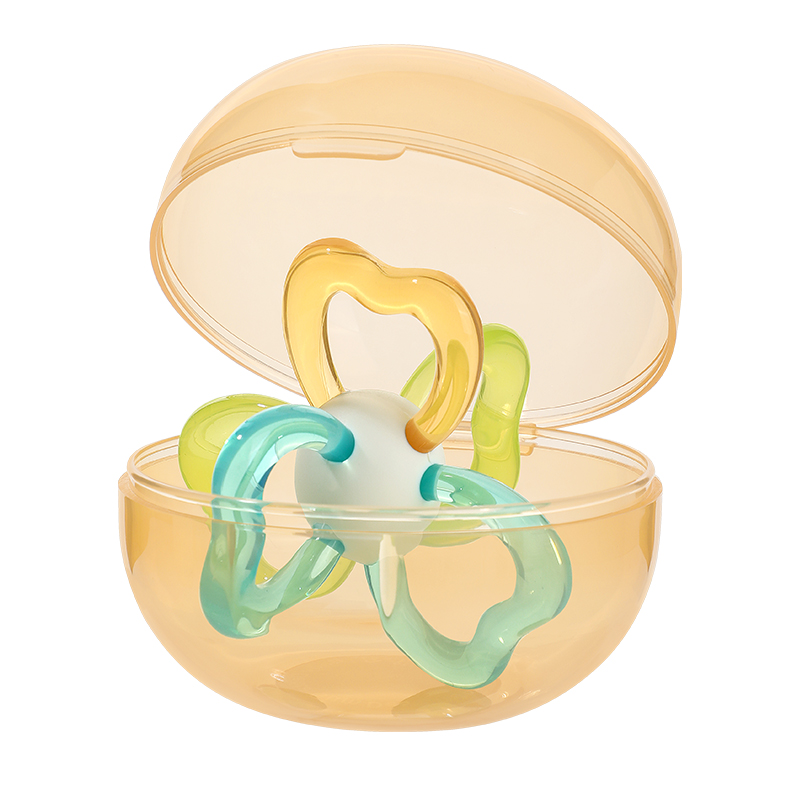 Petal Grip Baby Teether Ball - Soothing, Sensory Chew Toy with Easy Hold (BPA-Free)