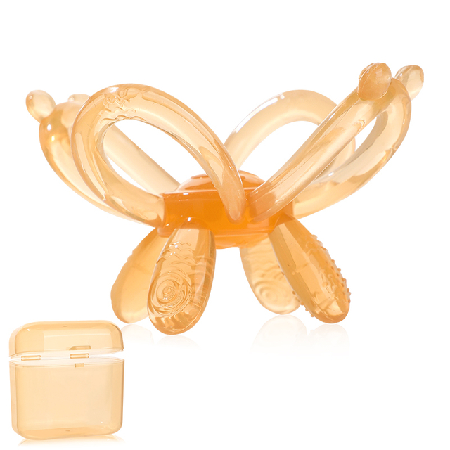 BPA-Free Petal Hand Grip Teether Ball - Gentle on Gums & Perfect for Little Hands