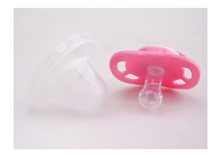 Custom Printed Orthodontic Pacifier & Teether | BPA-Free Food Grade Silicone | EN1400 Certified | 0-24M Infant Mood Soothing
