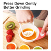 1-Minute Homemade Baby Food: Easy Manual Grinding Bowl for Fruits & Veggies