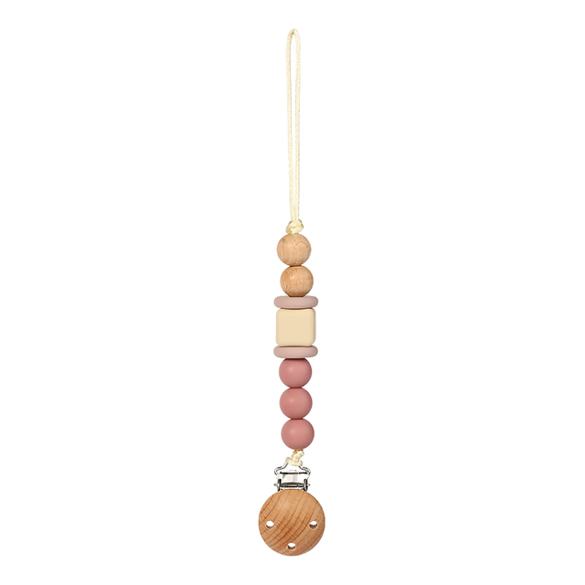 Soft, Safe, Eco-Friendly Multipurpose Pacifier & Teether Chain