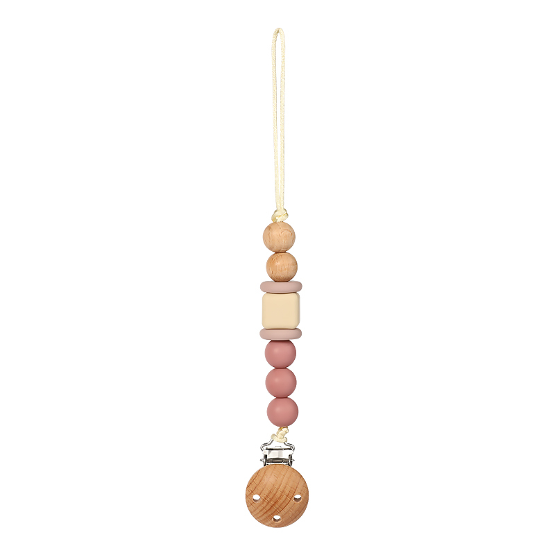 Soft, Safe, Eco-Friendly Multipurpose Pacifier & Teether Chain