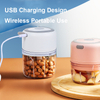 Portable Rechargeable Safe Wireless Baby Food Blender